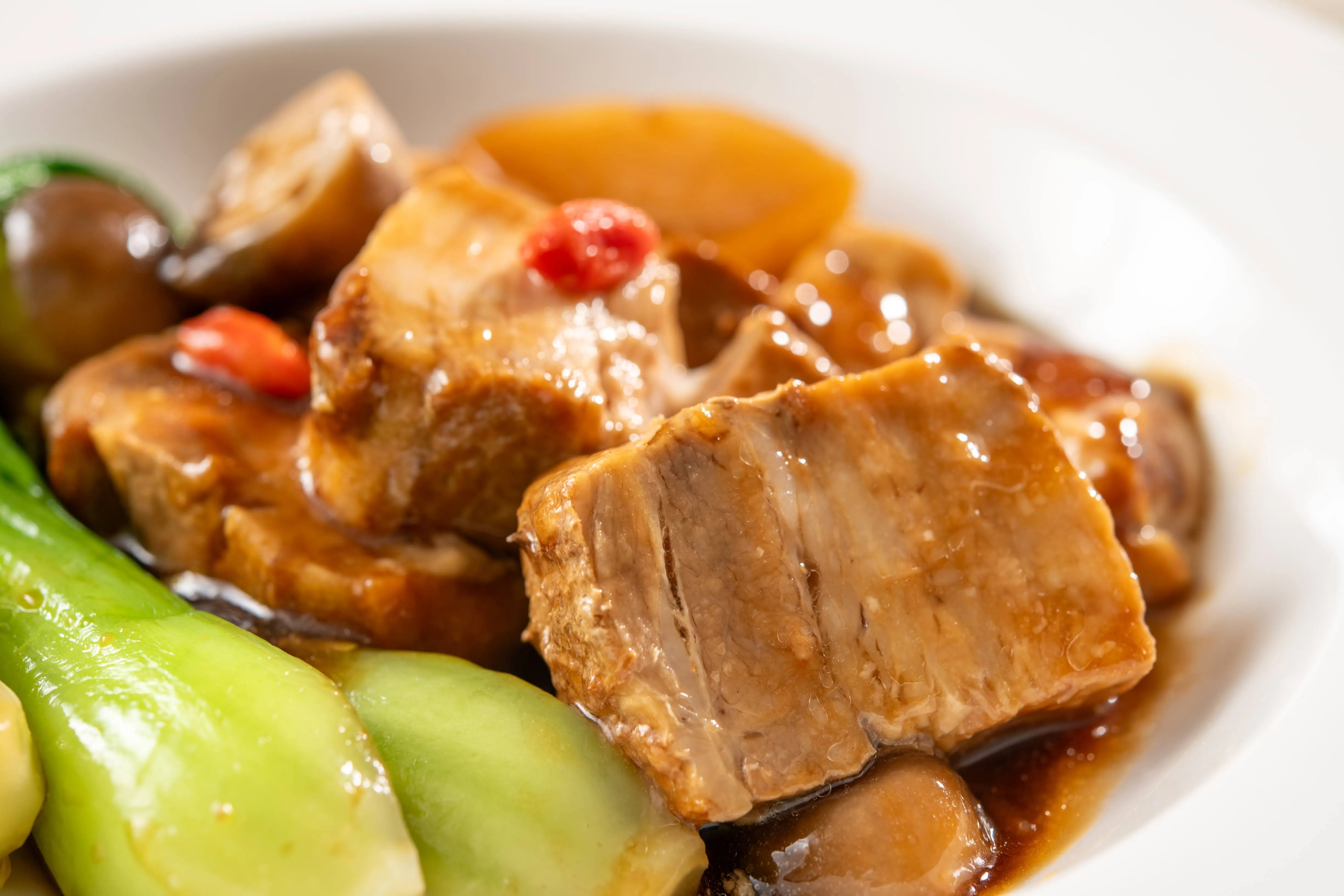 麓山高原豚角煮