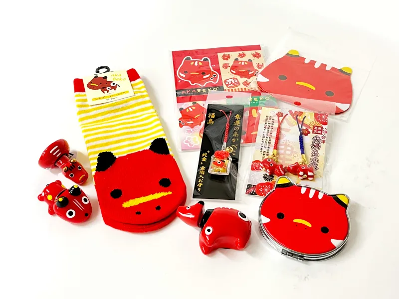 赤べこグッズ