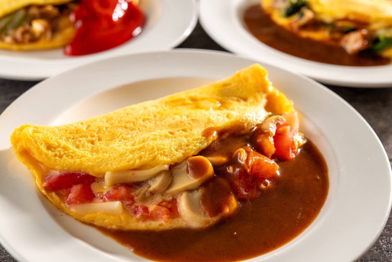 ハワイアンズオムレツ