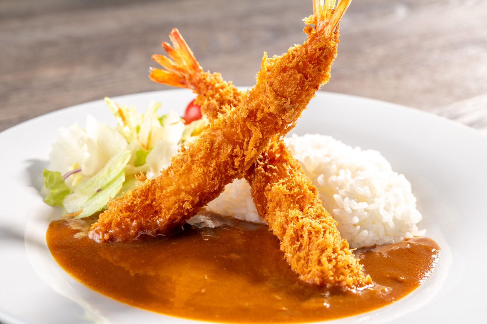エビフライカレー